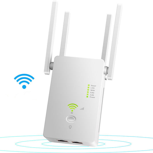 Repetidor de WiFi/Extensor de rango de 1200 Mbps doble banda - AC1200M (Nuevo)