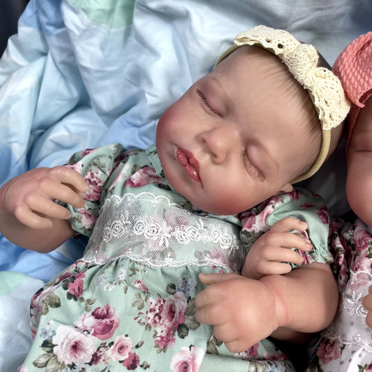 Bebé Reborn niña cuerpo completo de vinilo siliconado (Nuevo)