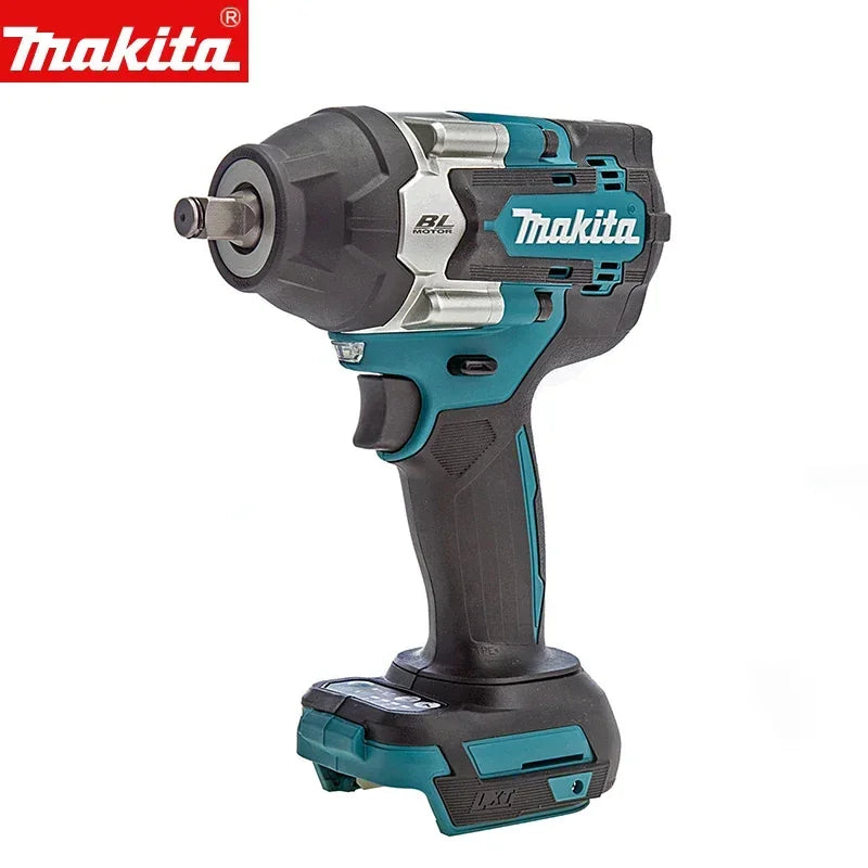 Llave de impacto inalámbrica 18V, 1/2", 516 libras/pie (Solo herramienta) - Makita DTW700 (Nuevo, sin empaque)