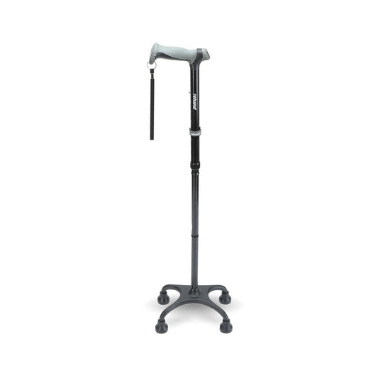 Bastón plegable ajustable con pies de 4 puntas - Rehand (Nuevo)