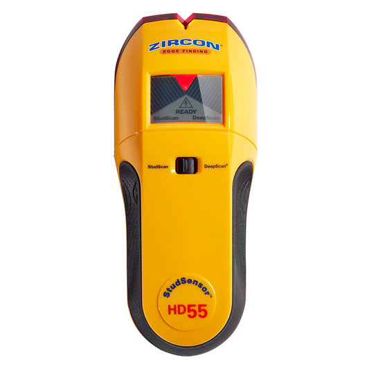 Escáner detector de metal y madera para pared - Zircon HD55 (Nuevo, empaque abierto)