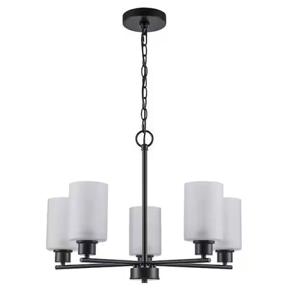 Candelabro de 5 luces color negro - Monteaux (Nuevo, caja abierta)