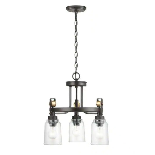 Candelabro de 3 luces - Home Decorators Knollwood Collection (Nuevo, caja abierta)