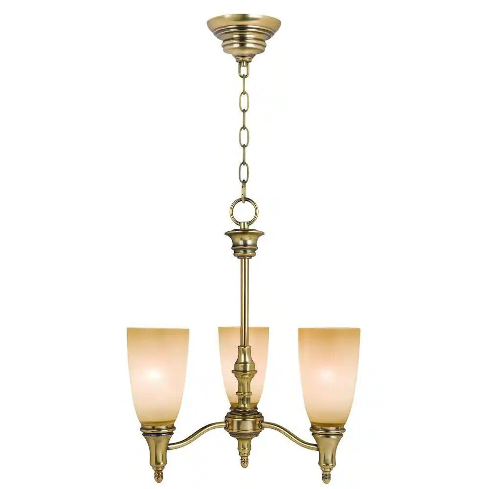 Candelabro de 3 luces - Home Decorators Keswick Collection (Nuevo, caja abierta)