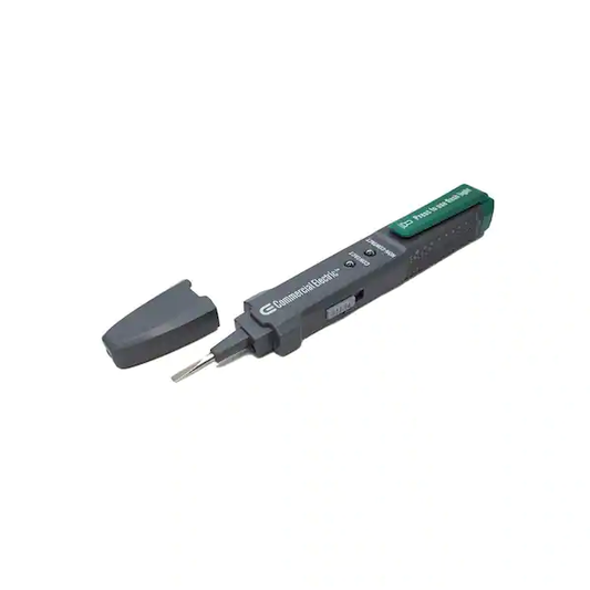 Detector de voltaje sin contacto con destornillador - Commercial Electric (Nuevo)