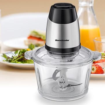 Procesador eléctrico de alimentos de 8 tazas - Homeleader (Nuevo, caja abierta)