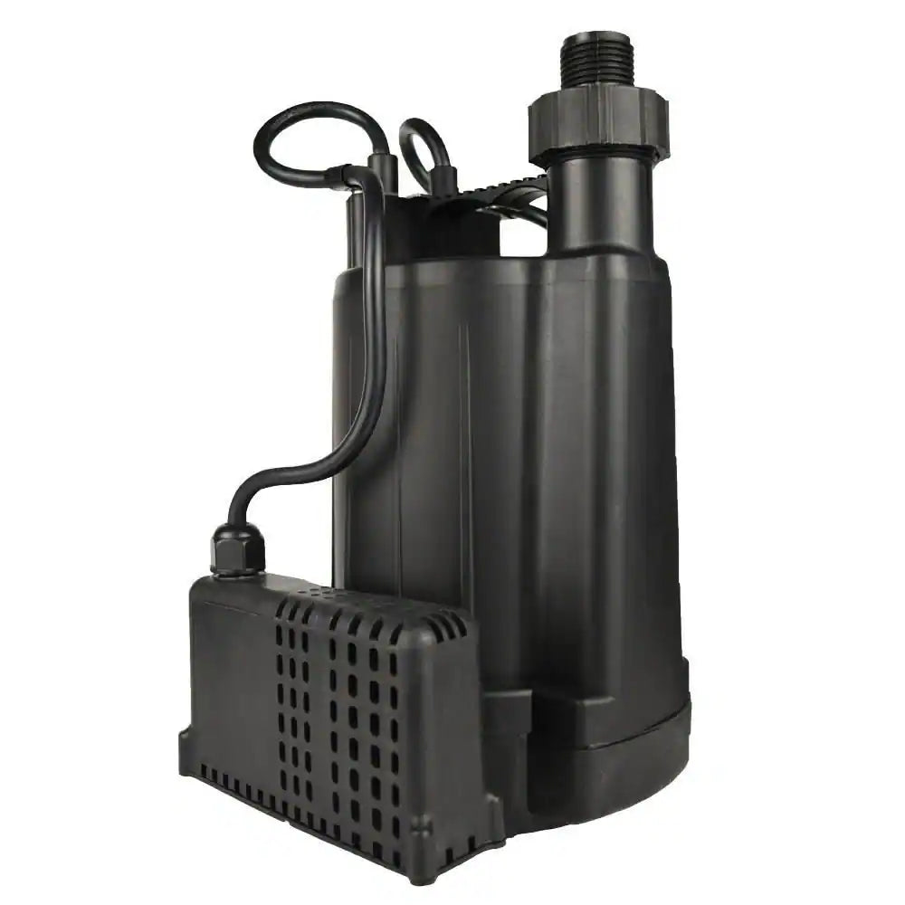 Bomba sumergible portátil de uso general 1/3 HP - Everbilt (Nuevo, caja abierta)