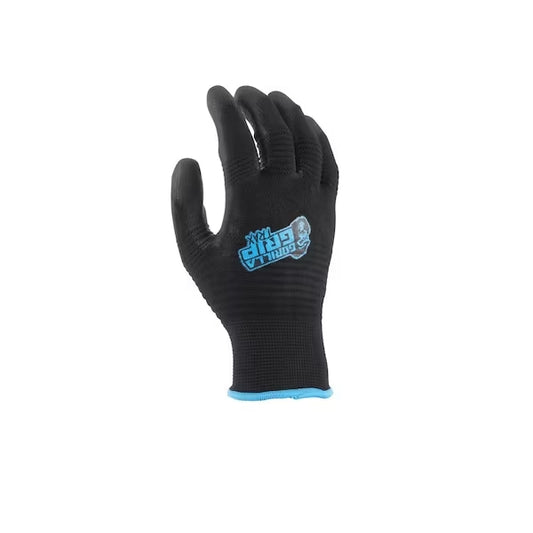 Par de guantes de trabajo de nylon (Talla L) - Gorila Grip Trax (Nuevo)