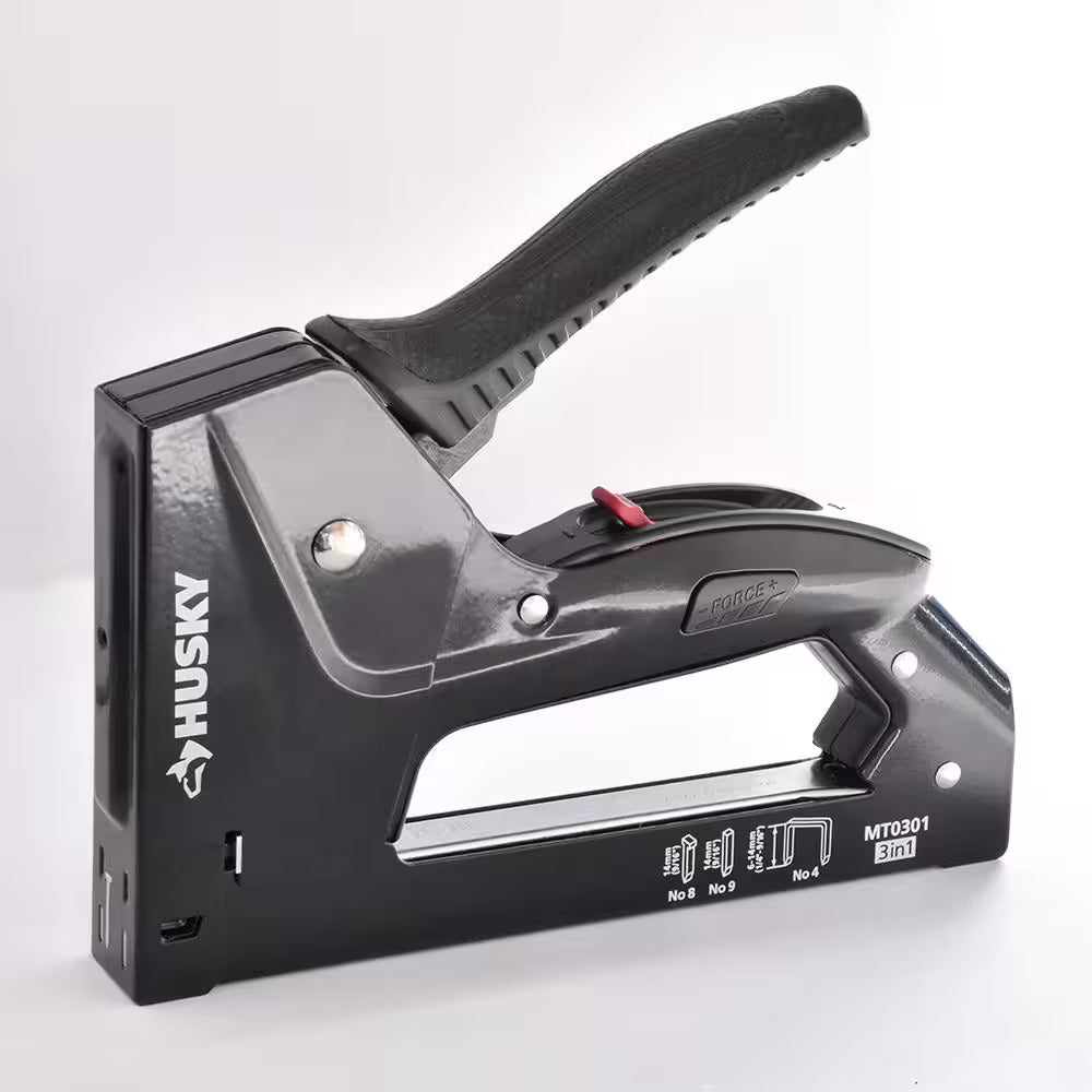 Engrapadora resistente de acero - Husky (Nuevo, empaque abierto)
