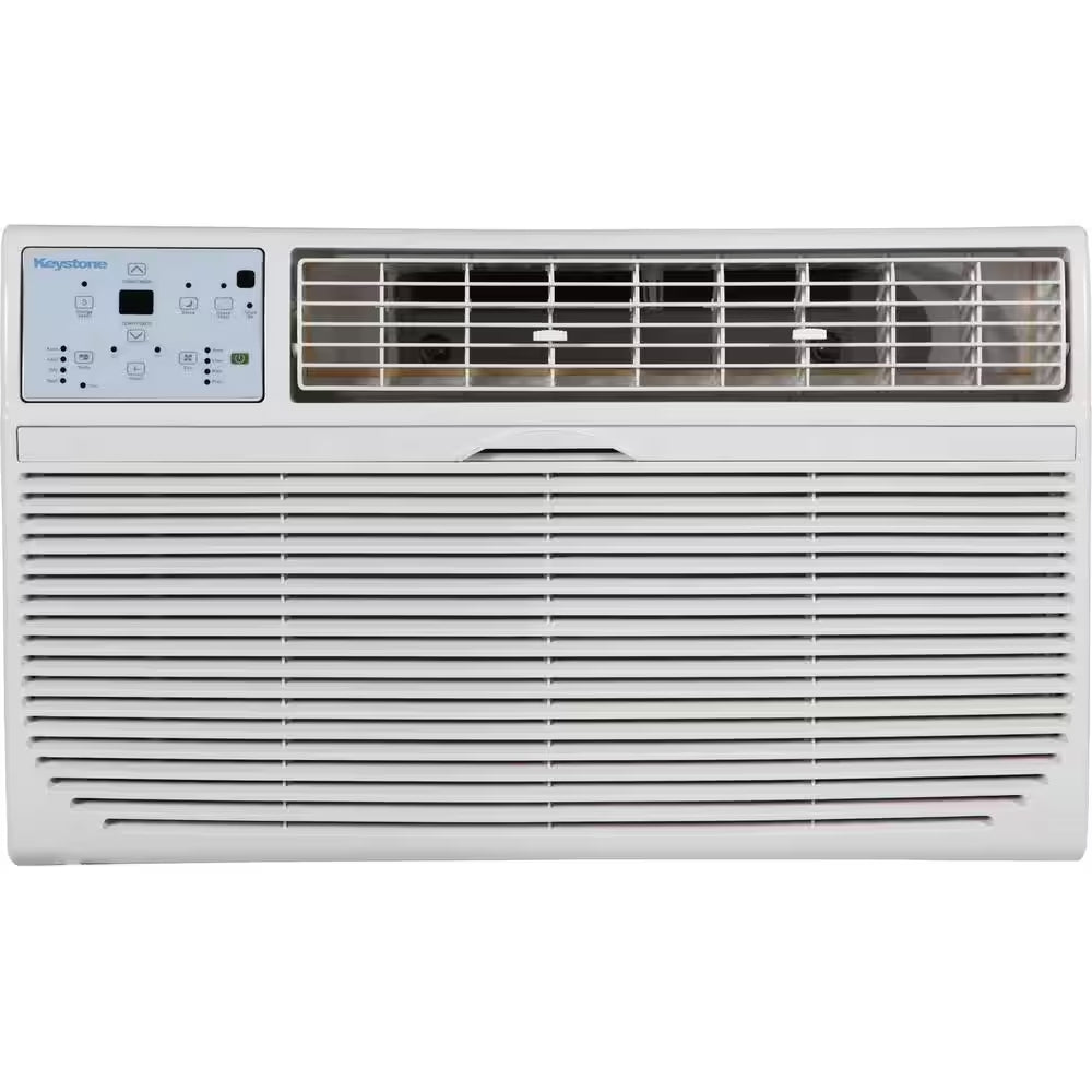 Aire acondicionado/calefacción de ventana de 1 tonelada, 220 V - Keystone (Nuevo, caja abierta)