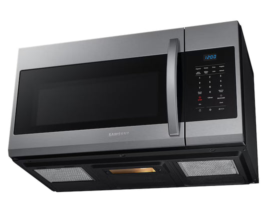 Horno microondas 1.7 pies cúbicos con campana extractora - Samsung (Nuevo, caja abierta)