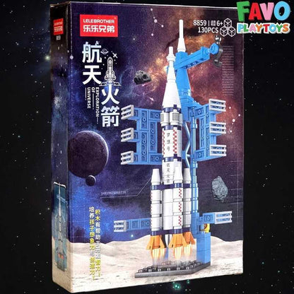 Mini bloques de construcción cohete exploración del universo (Nuevo)