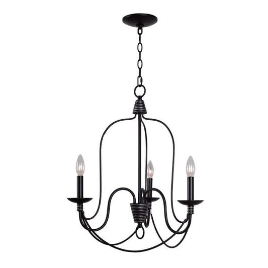 Candelabro de 3 luces - Home Decorators Rivy West Collection (Nuevo, caja abierta)