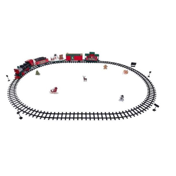 Holiday Express - Juego de tren de Navidad - EZ-TEC (Nuevo, caja abierta)