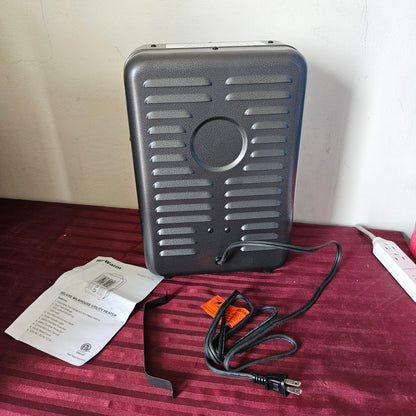 Calefactor eléctrico portátil color gris - We Warm (Nuevo, caja abierta)