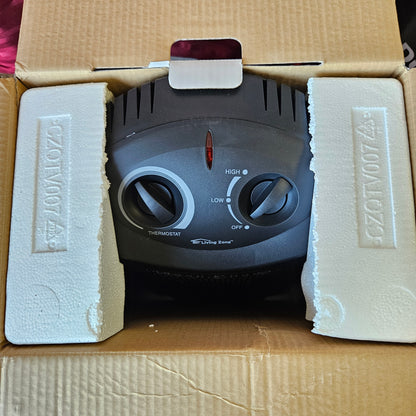 Calefactor radiante de cuarzo - Living Zone (Nuevo, caja abierta)