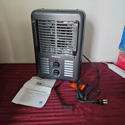 Calefactor eléctrico portátil color gris - We Warm (Nuevo, caja abierta)