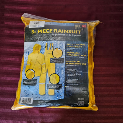 Impermeable de 3 piezas varias tallas (Nuevo)
