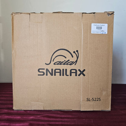 Masajeador de pies con calor 2 en 1 - Snailax Shiatsu (Nuevo, caja abierta)