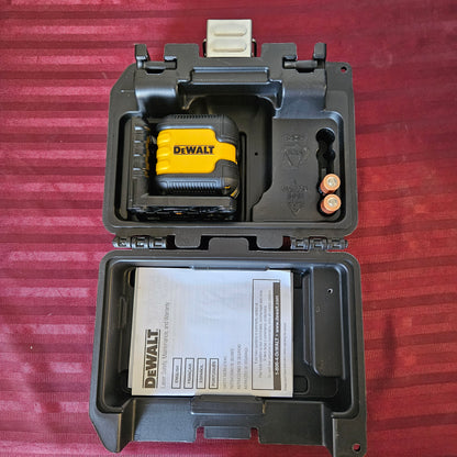 Nivel láser de línea verde cruzada 16 metros - DEWALT (Nuevo, caja abierta)
