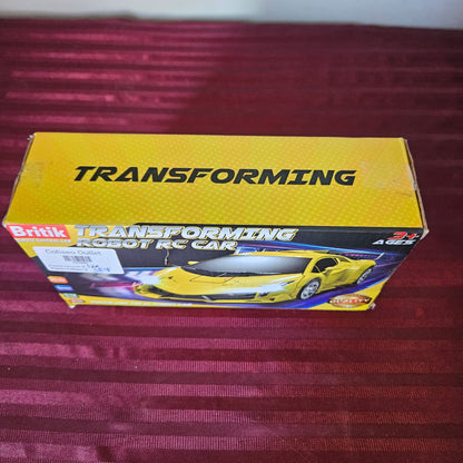 Carro transformer control remoto escala 1:18 - Britik (Nuevo, caja abierta)