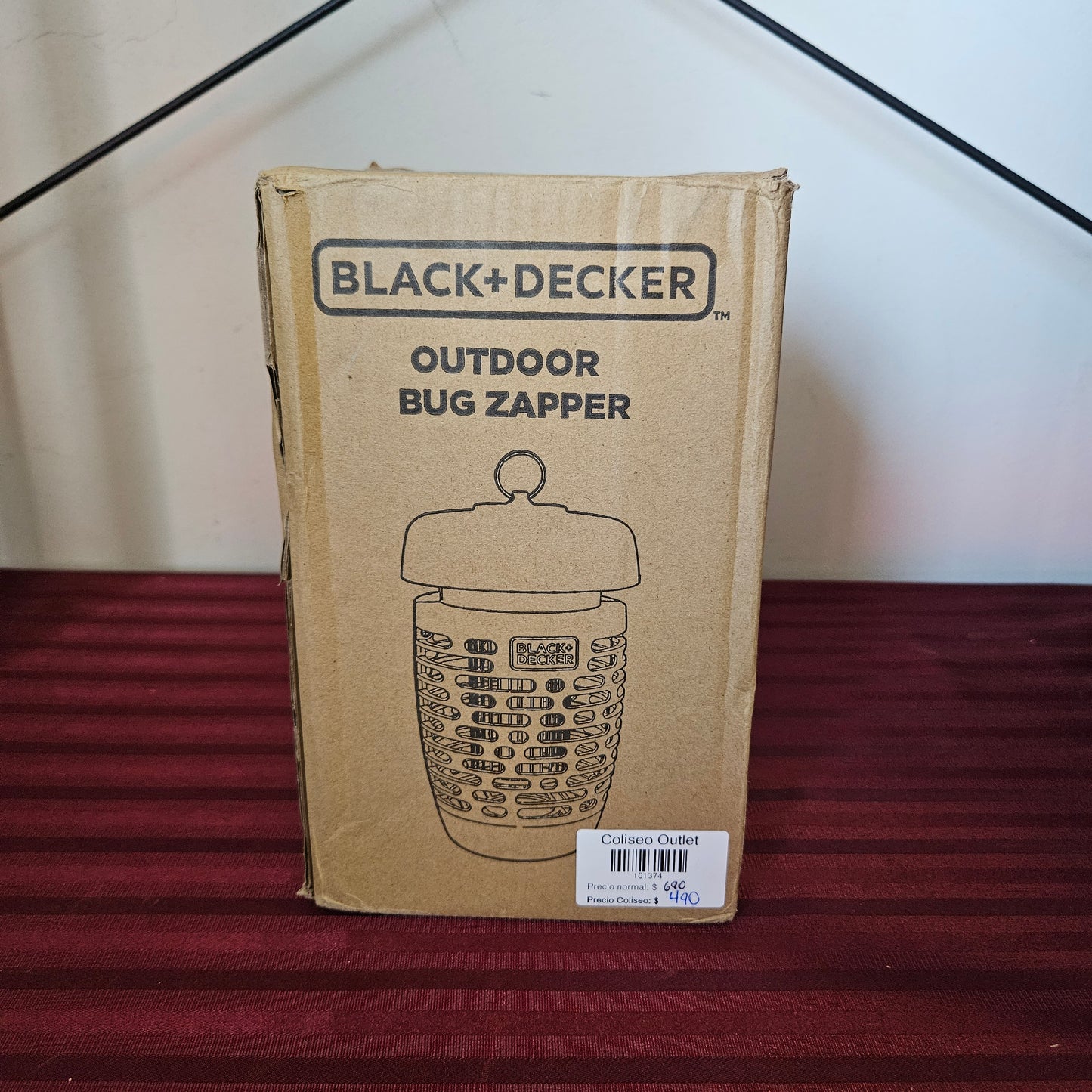 Lámpara UV mata insectos - Black + Decker (Nuevo, caja abierta)