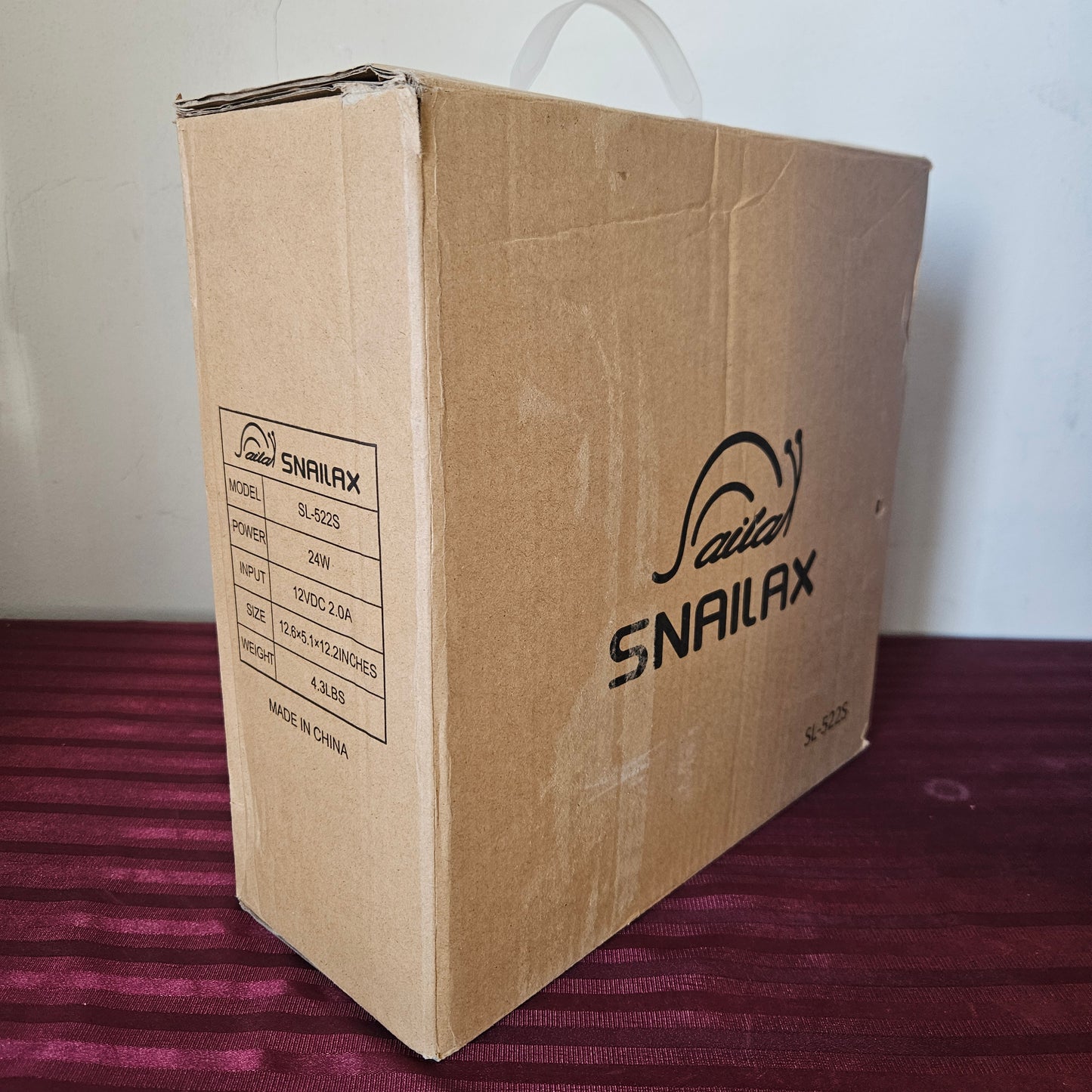 Masajeador de pies con calor 2 en 1 - Snailax Shiatsu (Nuevo, caja abierta)