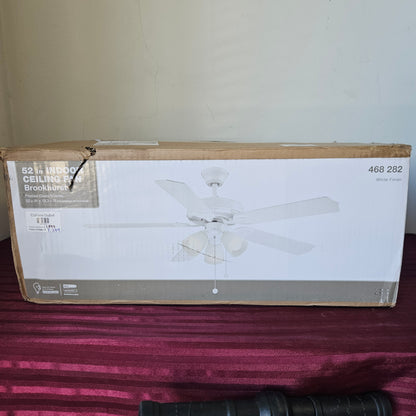 Ventilador de techo LED de 52" - Brookhurst (Nuevo, caja abierta)