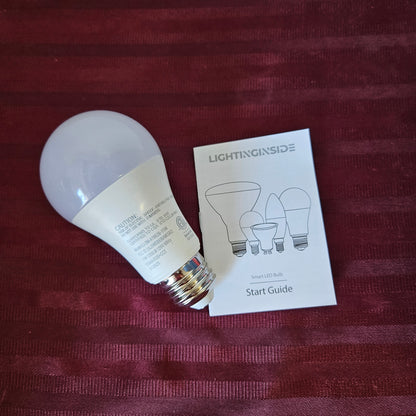Foco inteligente 11 W WiFi, multicolor - Lightinginside (Nuevo, sin caja)