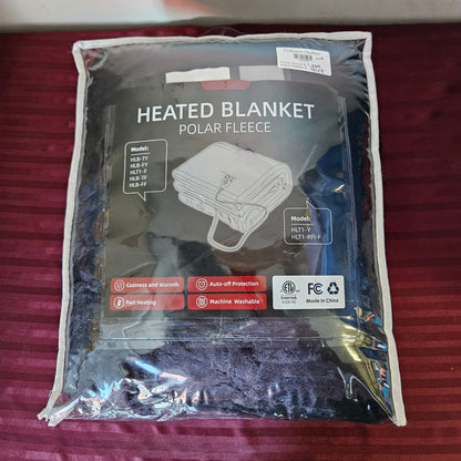 Manta térmica eléctrica matrimonial color negro (72" x 84") - McJaw (Nuevo)
