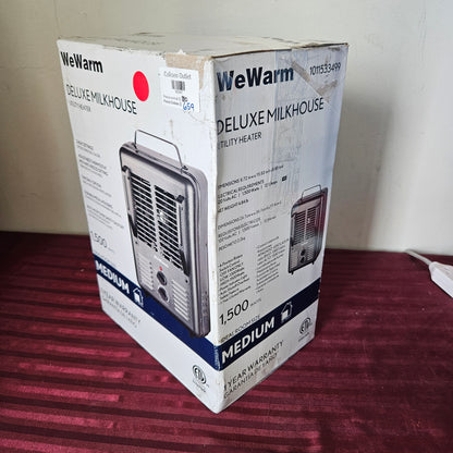 Calefactor eléctrico portátil color gris - We Warm (Nuevo, caja abierta)