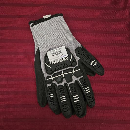 Par de guantes de trabajo Anti impacto (Talla L) - Husky (Nuevo)