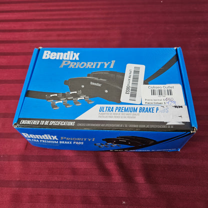 Balatas de cerámica traseras CFC1554 - Bendix Premium Copper Free (Nuevo, caja abierta)