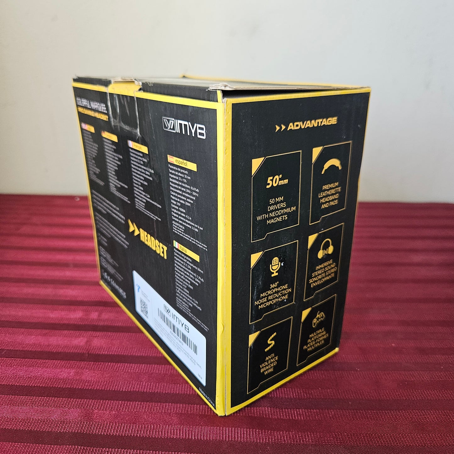 Audífonos Gamer A36 - IMYB (Nuevo, caja abierta)