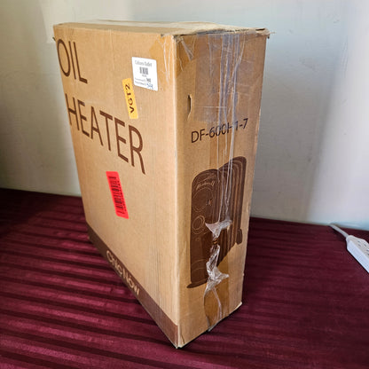 Mini calefactor portátil radiante de aceite - ChicNow (Nuevo, caja abierta)