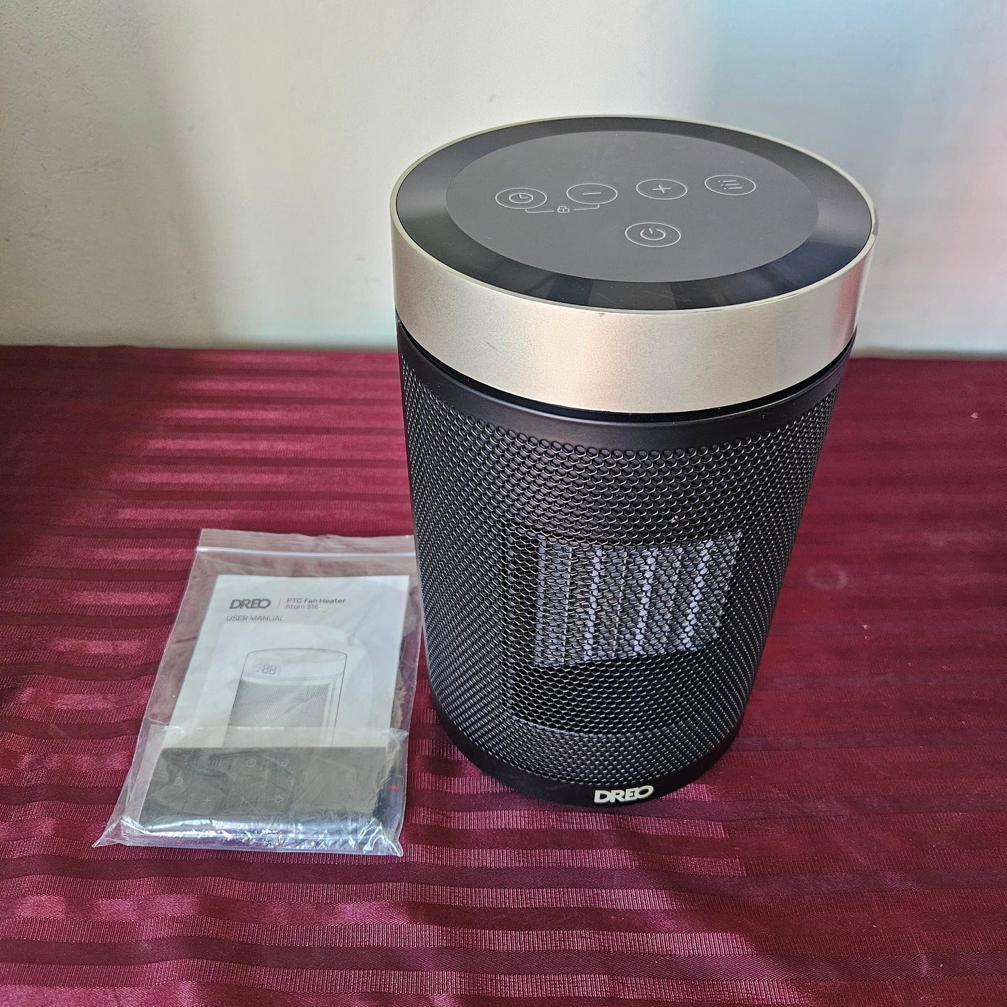 Calefactor eléctrico digital portátil PTC - DREO (Nuevo, caja abierta)