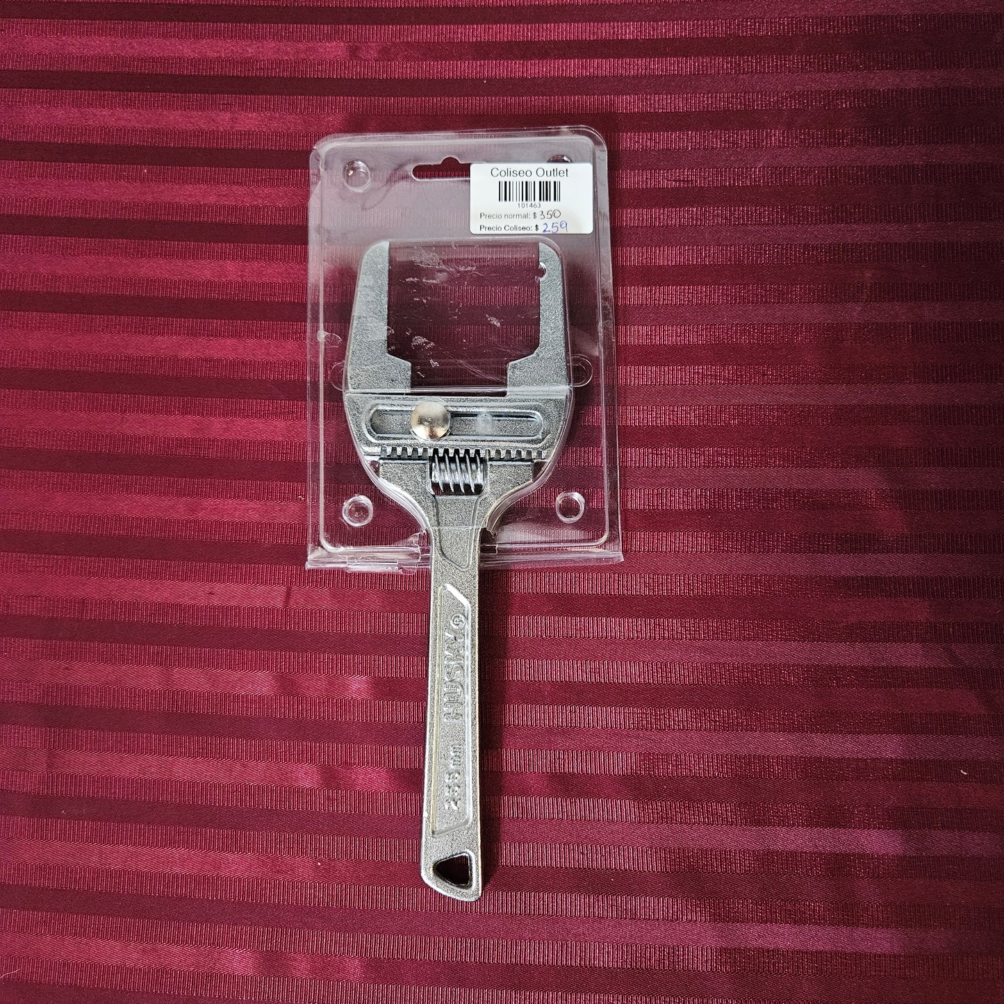 Llave ajustable para plomería 10" - Husky (Nuevo, empaque abierto)