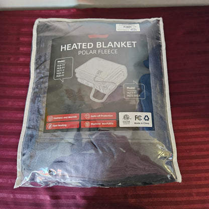 Manta térmica eléctrica matrimonial color gris (72" x 84") - McJaw (Nuevo)