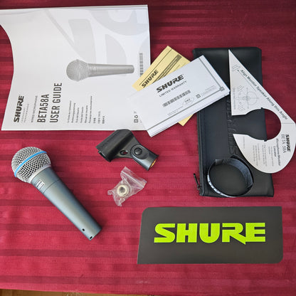 Micrófono vocal dinámico - Shure Beta 58A (Nuevo)