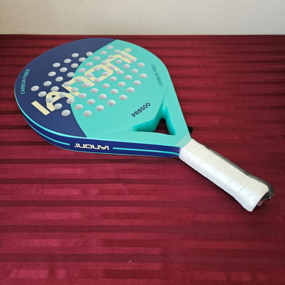 Pala para Padel color verde con azul - IANONI PR8500 (Nuevo)