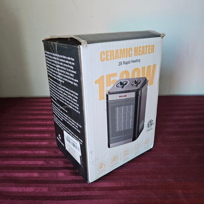 Calefactor de cerámica eléctrico portátil PTC - Oprunsy (Nuevo, caja abierta)