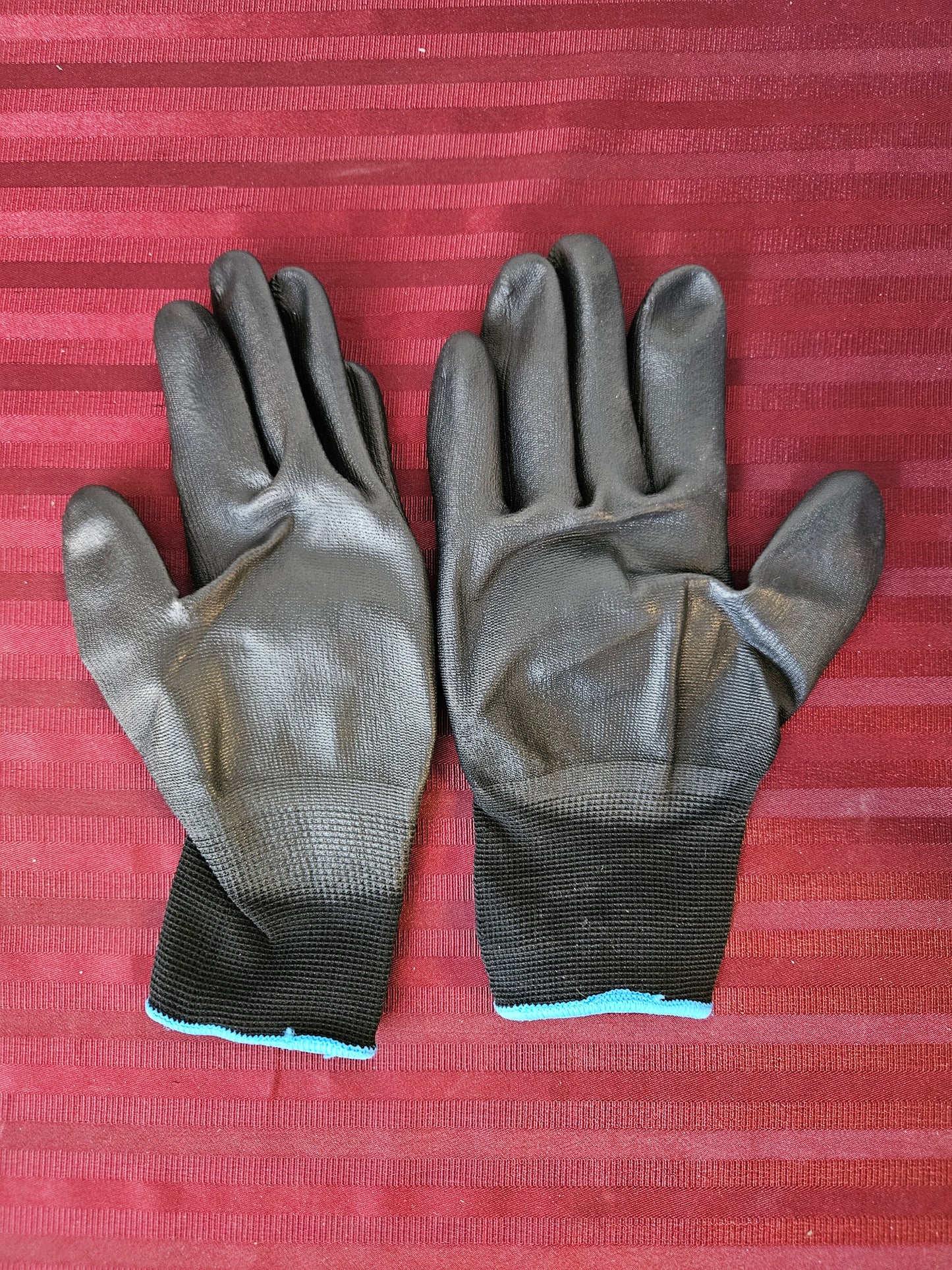 Par de guantes de trabajo de nylon (Talla L) - Gorilla Grip (Nuevo)