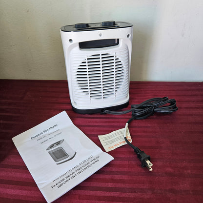 Calefactor de cerámica eléctrico portátil - Kismile (Nuevo, caja abierta)