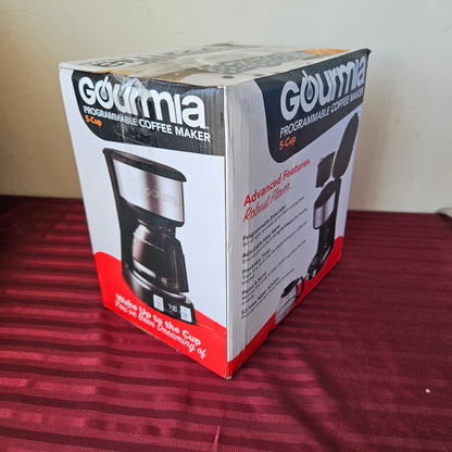 Cafetera de 5 tazas programable - Gourmia (Nuevo, caja abierta)