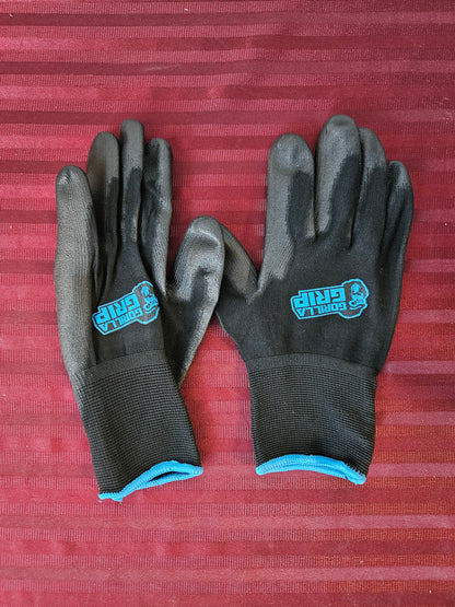 Par de guantes de trabajo de nylon (Talla L) - Gorilla Grip (Nuevo)