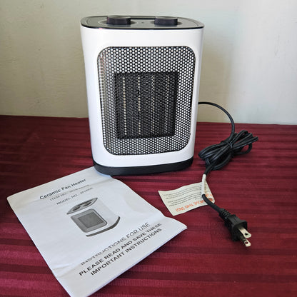 Calefactor de cerámica eléctrico portátil - Kismile (Nuevo, caja abierta)