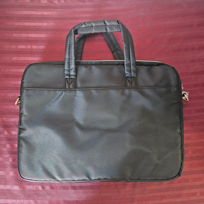 Maletín negro para laptop de hasta 15.6" - Lausiax (Nuevo)