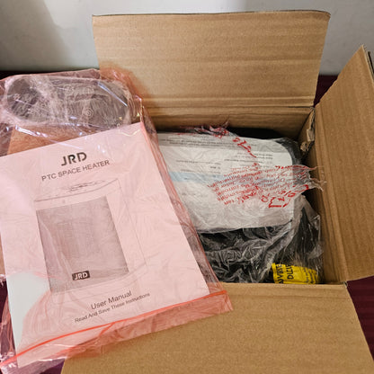 Calefactor eléctrico digital de cerámica portátil PTC oscilante - JRD (Nuevo, caja abierta)