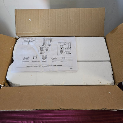 Paquete de 2 faroles de pared para exteriores con sensor de movimiento - Lamomo (Nuevo, caja abierta)