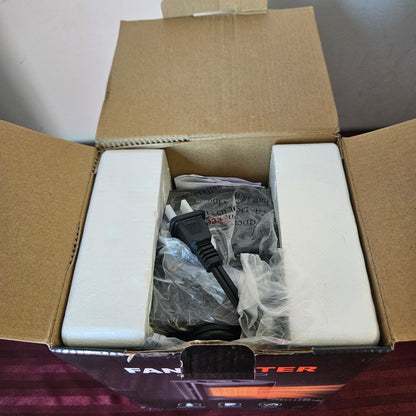 Calefactor de cerámica eléctrico portátil PTC (Nuevo, caja abierta)